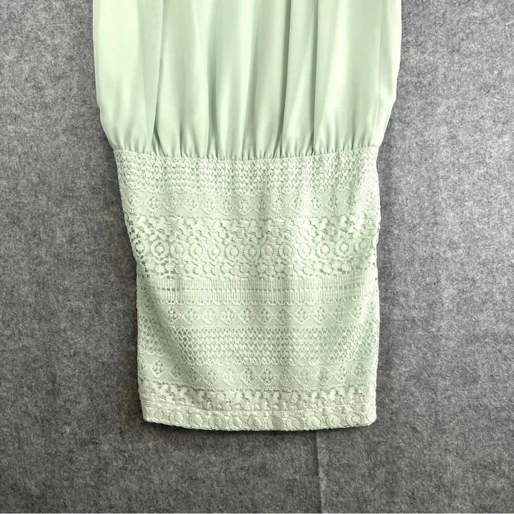 J. PETERMAN Alice's 1920s Dress Blouson Pale Aqua Size 0